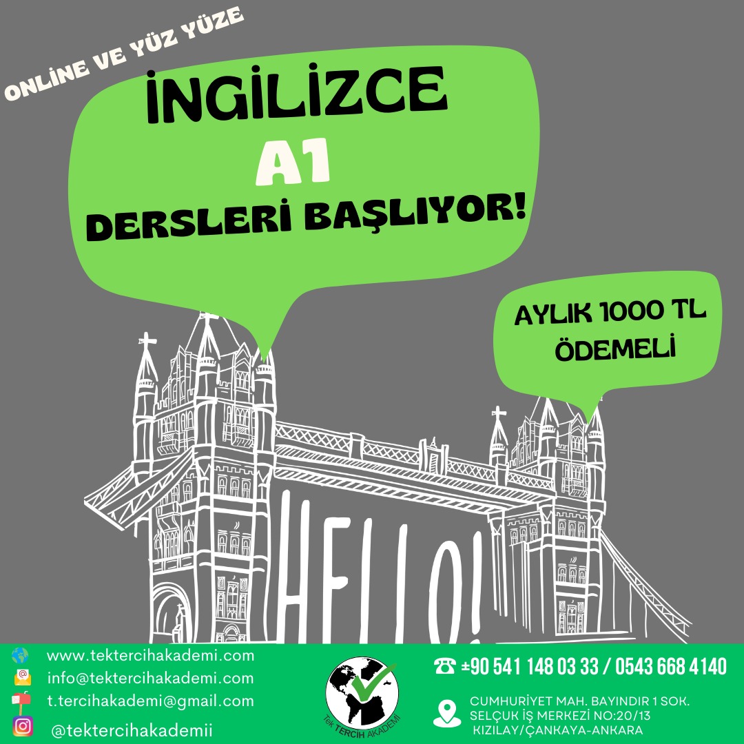 İngilizce