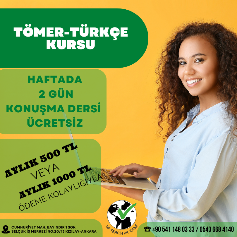 TÖMER (Türkçe Kursu)